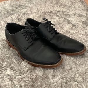 Van Heiden Geraldo Non Slip Memory Foam Black Dress Shoes size 10